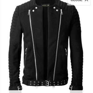 Balmain x H&M Cotton Biker Jacket